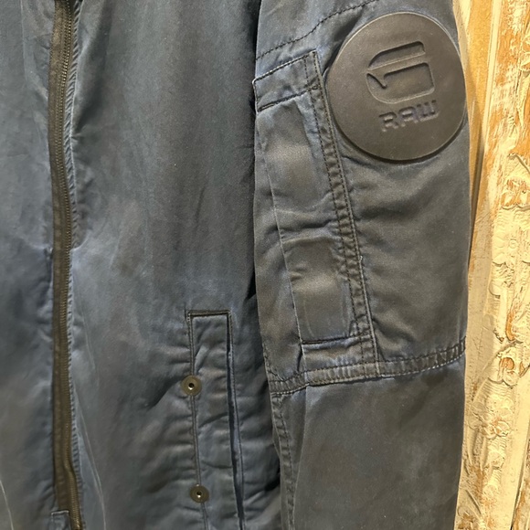 G-Star Navy Shirt Jacket - Picture 2 of 7